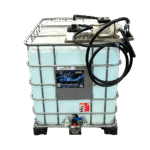 IBC ADBLUE® 1000L + Kit de transfert AUS32 / AdBlue® 370W-40L/M, posé sur l'IBC – Image 3
