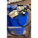 IBC ADBLUE® 1000L + Kit de transfert AUS32 / AdBlue® 370W-40L/M, posé sur l'IBC – Image 4