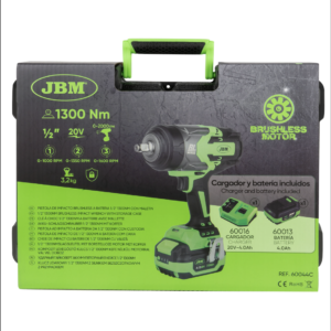 Emballage de la clé à chocs brushless 1/2" 1300 Nm