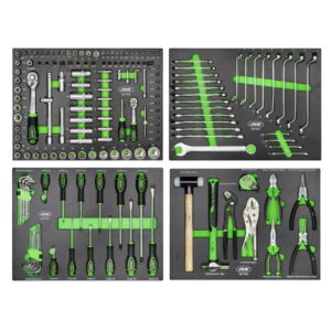 Assortiment de 172 outils de la servante d'atelier 7 tiroirs